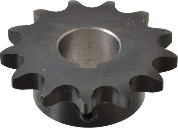 Browning - 13 Teeth, 5/8" Chain Pitch, Chain Size 50, Finished Bore Sprocket - 1" Bore Diam, 2.612" Pitch Diam, 2.91" Outside Diam - Exact Tool & Supply