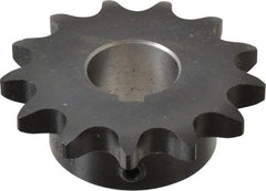 Browning - 13 Teeth, 5/8" Chain Pitch, Chain Size 50, Finished Bore Sprocket - 1" Bore Diam, 2.612" Pitch Diam, 2.91" Outside Diam - Exact Tool & Supply