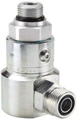 Parker - 3/8 SAE ORB to SAE ORFS Steel Hydraulic Hose Male ORB To Male ORFS Fitting - 5,000 psi - Exact Tool & Supply