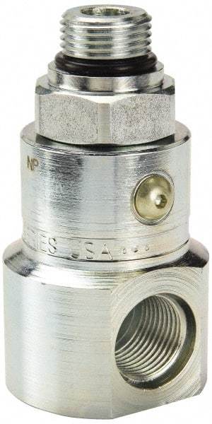 Parker - 9/16-18 SAE ORB Steel Hydraulic Hose Male ORB To Female ORB Fitting - 5,000 psi - Exact Tool & Supply