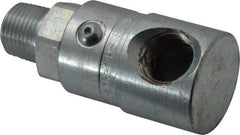 Parker - 1/2-14 NPTF Steel Hydraulic Hose Male NPT To Female NPT Swivel - 5,000 psi - Exact Tool & Supply