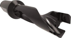 Allied Machine and Engineering - 22 to 23.81mm Diam, 3xD, 2-53/64" Max Depth, 1" Shank Diam, 6-27/64" OAL, Replaceable Tip Drill - Series 22 - Exact Tool & Supply