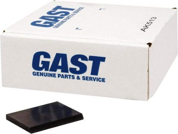 Gast - Air Compressor Vane - Use with Gast 0823/1023 Oil-Less Rotary Vane Units - Exact Tool & Supply