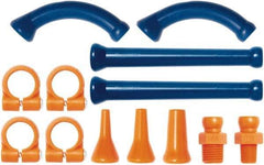 Loc-Line - 1/4" Hose Inside Diam, Coolant Hose Extension Element Kit - For Use with Loc-Line Modular Hose System - Exact Tool & Supply