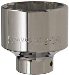 Paramount - 2-3/8", 3/4" Drive, Standard Hand Socket - 12 Points, 3-5/8" OAL - Exact Tool & Supply