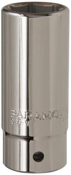 Paramount - 1", 3/4" Drive, Deep Hand Socket - 6 Points, 3-1/2" OAL, Steel, Chrome Finish - Exact Tool & Supply