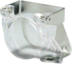 Square D - 30mm, Clear, Selector Switch Padlock Attachment - For Use with 9001K/SK Selector Switches - Exact Tool & Supply