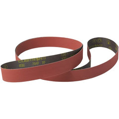 3M Cubitron ll Cloth Belt 784F 36+ YF-weight 1″ × 132″ Film-lok Single-flex - Exact Tool & Supply