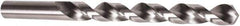 Precision Twist Drill - 31/64" 118° High Speed Steel Jobber Drill - Bright Finish, Right Hand Cut, Spiral Flute, Straight Shank, 5-7/8" OAL, Standard Point - Exact Tool & Supply