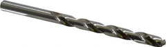 Precision Twist Drill - Letter K 118° High Speed Steel Jobber Drill - Bright Finish, Right Hand Cut, Spiral Flute, Straight Shank, 4-1/4" OAL, Standard Point - Exact Tool & Supply