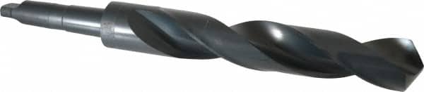 Precision Twist Drill - 1-31/32", 4MT 118° Point High Speed Steel Taper Shank Drill Bit - Exact Tool & Supply
