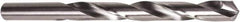 Precision Twist Drill - Letter G 118° Carbide-Tipped Jobber Drill - Bright Finish, Right Hand Cut, Spiral Flute, Straight Shank, 4-1/8" OAL, Standard Point - Exact Tool & Supply