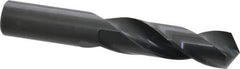 Precision Twist Drill - 15/16" 118° Spiral Flute High Speed Steel Screw Machine Drill Bit - Oxide Finish, Right Hand Cut, 3-3/4" Flute Length, 5-3/4" OAL, Standard Point, Straight Shank - Exact Tool & Supply