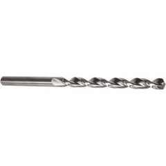Precision Twist Drill - 15mm 135° Parabolic Flute High Speed Steel Taper Length Drill Bit - Exact Tool & Supply