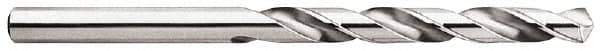 Precision Twist Drill - 1-3/32", 118° Point, Spiral Flute, High Speed Steel Taper Length Drill Bit - Oxide Finish, 6-7/8" Flute Length, 11-1/2" OAL, Series R51 - Exact Tool & Supply