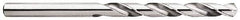 Precision Twist Drill - 1-3/32", 118° Point, Spiral Flute, High Speed Steel Taper Length Drill Bit - Oxide Finish, 6-7/8" Flute Length, 11-1/2" OAL, Series R51 - Exact Tool & Supply