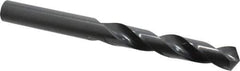 Precision Twist Drill - 1-1/16", 118° Point, Spiral Flute, High Speed Steel Taper Length Drill Bit - Oxide Finish, 6-5/8" Flute Length, 11-1/4" OAL, Series R51 - Exact Tool & Supply