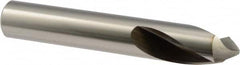 Precision Twist Drill - 1" Body Diam, 90°, 6" OAL, High Speed Steel Spotting Drill - Exact Tool & Supply