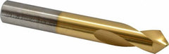 Precision Twist Drill - 3/4" Body Diam, 90°, 5" OAL, High Speed Steel Spotting Drill - Exact Tool & Supply