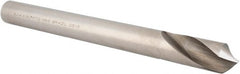 Precision Twist Drill - 3/4" Body Diam, 90° Point, High Speed Steel, 8" Overall Length, Spotting Drill - Exact Tool & Supply