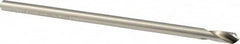 Precision Twist Drill - 1/4" Body Diam, 90°, 6" OAL, High Speed Steel Spotting Drill - Exact Tool & Supply