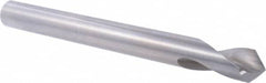 Precision Twist Drill - 1" Body Diam, 90°, 10" OAL, High Speed Steel Spotting Drill - Exact Tool & Supply