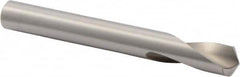 Precision Twist Drill - 3/8" Body Diam, 120°, 3-1/8" OAL, High Speed Steel Spotting Drill - Exact Tool & Supply