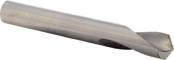 Precision Twist Drill - 1/2" Body Diam, 120°, 3-3/4" OAL, High Speed Steel Spotting Drill - Exact Tool & Supply