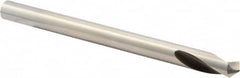 Precision Twist Drill - 3/8" Body Diam, 120°, 5" OAL, High Speed Steel Spotting Drill - Exact Tool & Supply