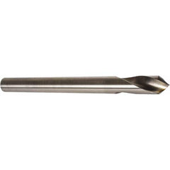 Precision Twist Drill - 1" Body Diam, 120°, 8" OAL, High Speed Steel Spotting Drill - Exact Tool & Supply