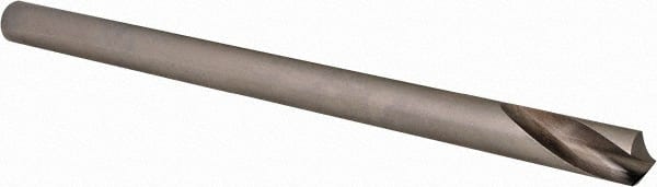 Precision Twist Drill - 1/2" Body Diam, 120°, 8" OAL, High Speed Steel Spotting Drill - Exact Tool & Supply