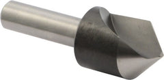 Precision Twist Drill - 3/4" Head Diam, 3/8" Shank Diam, 1 Flute 90° High Speed Steel Countersink - Exact Tool & Supply