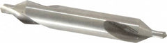 Precision Twist Drill - #4 Plain Cut 60° Incl Angle High Speed Steel Combo Drill & Countersink - Exact Tool & Supply