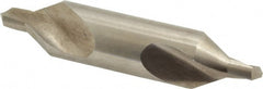 Precision Twist Drill - #8 Plain Cut 60° Incl Angle High Speed Steel Combo Drill & Countersink - Exact Tool & Supply