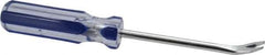 Value Collection - 7-3/8" OAL Screwdriver Pry Bar - Tempered Steel - Exact Tool & Supply