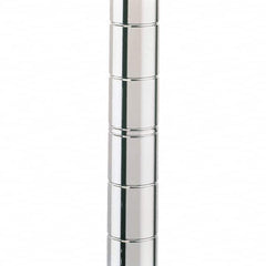Metro - 1" Wide x 74" High x 1" Long Open Shelving Stationary Shelving Post - Exact Tool & Supply