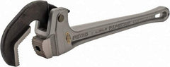 Ridgid - 18" Aluminum RapidGrip Pipe Wrench - 3" Pipe Capacity - Exact Tool & Supply
