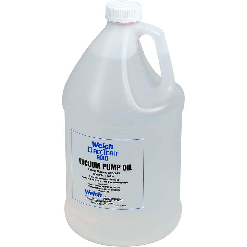 Welch - Air Compressor & Vacuum Pump Accessories; Type: Vacuum Pump Oil ; For Use With: Welch-lmvac Vacuum Systems - Exact Tool & Supply