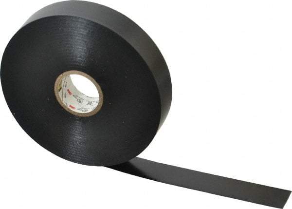 3M - 3/4" x 110', Black Vinyl Electrical Tape - Series 88, 8.5 mil Thick, 20 Lb./Inch Tensile Strength - Exact Tool & Supply