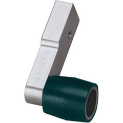 Dynabrade - 1" Wide Contact Arm - 18" Belt Length x 1" Belt Width, Flat, Urethane, 70" Contact Wheel Diam - Exact Tool & Supply