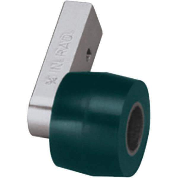 Dynabrade - 1" Wide Contact Arm - 18" Belt Length x 1" Belt Width, Flat, Urethane, 70" Contact Wheel Diam - Exact Tool & Supply