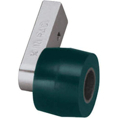 Dynabrade - 1" Wide Contact Arm - 18" Belt Length x 1" Belt Width, Flat, Urethane, 70" Contact Wheel Diam - Exact Tool & Supply