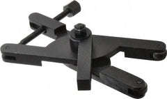 Value Collection - 2-1/8 to 4 Inch Capacity, Scissor and Straddle Type Knurler - 3/4 Inch Diameter, 8-1/4 Inch Shank Length x 3/4 Inch Shank Width Square Shank, KP Series - Exact Tool & Supply
