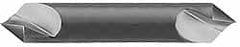 Hertel - 5/8" Head Diam, 5/8" Shank Diam, 1 Flute 100° Solid Carbide Countersink - Exact Tool & Supply