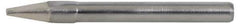 Hexacon Electric - 3/16 Inch Point, 3/8 Inch Tip Diameter, Semi Chisel Soldering Iron Tip - Series HT X Plated Tip, For Use with SI-115H - Exact Tool & Supply