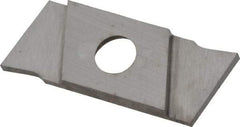 NIKCOLE MINI-SYSTEMS - GIE 1.1mm Cutting Width Carbide Grooving Insert - 6mm Max Depth of Cut, Right Hand - Exact Tool & Supply
