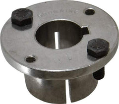 Browning - 1" Bore, 1/4" Wide Keyway, 1/8" Deep Keyway, H Sprocket Bushing - 1.57 to 1-5/8" Outside Diam, For Use with Split Taper Sprockets & Sheaves - Exact Tool & Supply