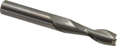 Onsrud - 3/8" Cutting Diam x 1-1/4" Length of Cut, 2 Flute, Upcut Spiral Router Bit - Uncoated, Right Hand Cut, Solid Carbide, 3" OAL x 3/8" Shank Diam, Double Edge, 30° Helix Angle - Exact Tool & Supply
