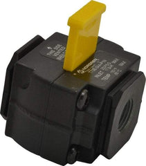Norgren - 3/8" NPT Lockout Valve - 4 CV Rate, 120 CFM, 250 Max psi, Slide Actuator - Exact Tool & Supply