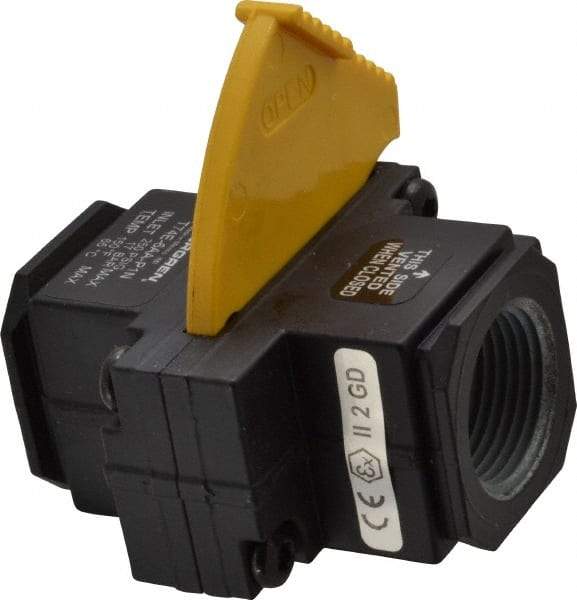 Norgren - 3/4" NPT Lockout Valve - 7.7 CV Rate, 231 CFM, 250 Max psi, Slide Actuator - Exact Tool & Supply